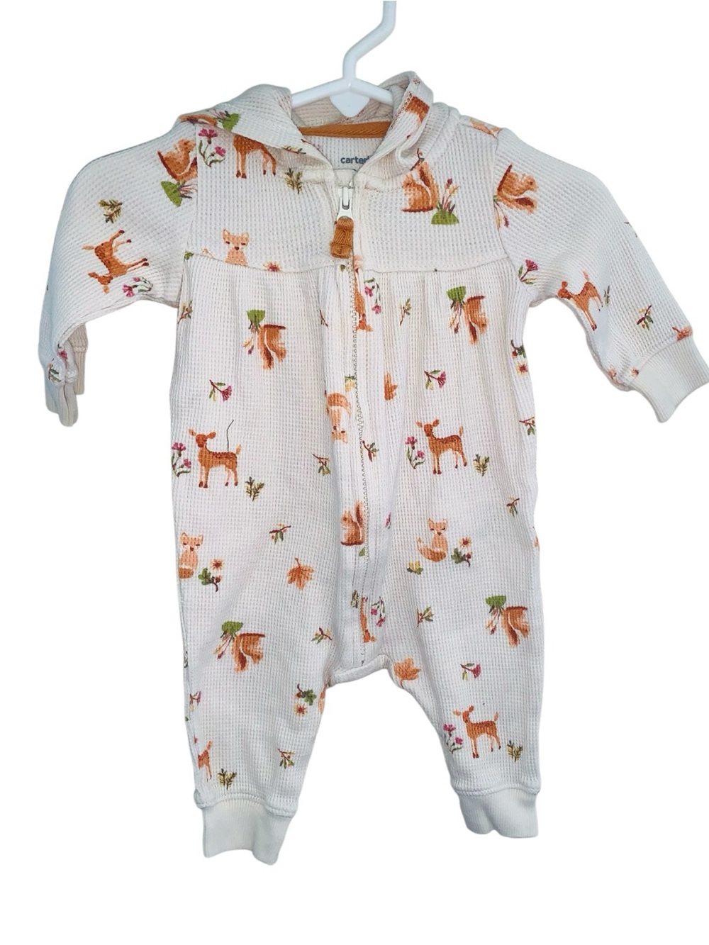 Carters hoodie Thermal one piece 3 months
